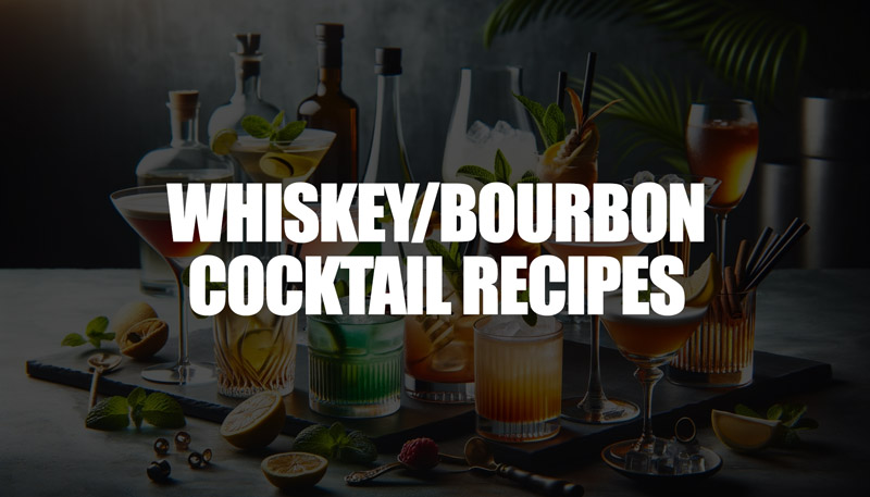 Whiskey/Bourbon Cocktail Recipes