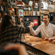 Bartending is the ultimate flexible career. Learn more at National Bartending School. Photo by Pavil Danilyuk.