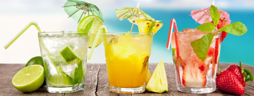 summer cocktails with National Bartending School
