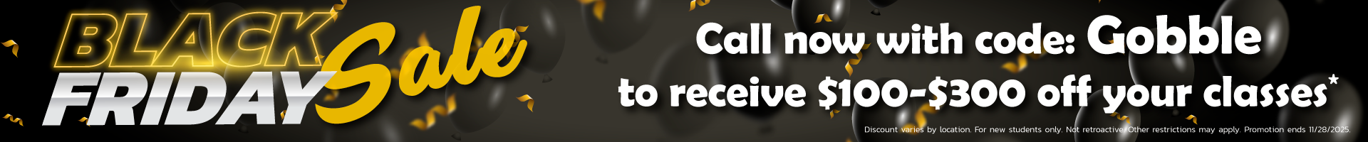 Image saying National Bartending School has a Special Black Friday Discount offer